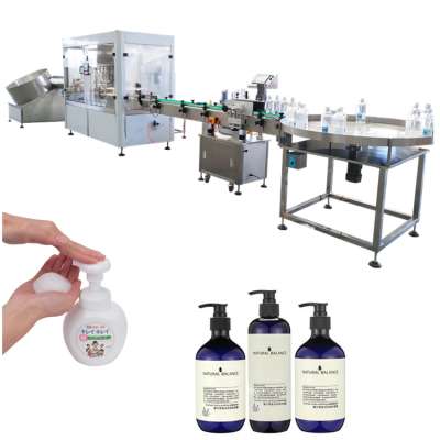 Hand sanitizer alcohol antibacterial alcohol gel automatic filling machine