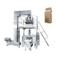 gusset stand up bag packing machine 4 weld pouch packing machine for powder and granule