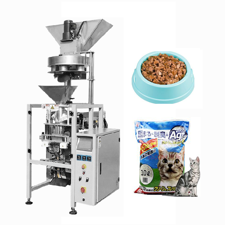 YB-720L Automatic cat food packing machine cat litter packaging machine desiccants packing machine